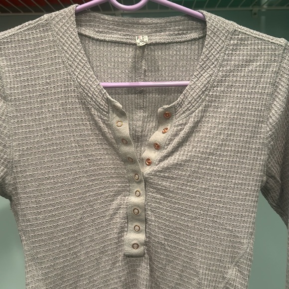 Free People Henley long sleeve - Picture 4 of 5